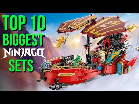 Top 10 Biggest LEGO Ninjago Sets