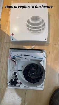 How to replace a Fan heater with pull cord. #london #electrical #viral #youtube #subscribe