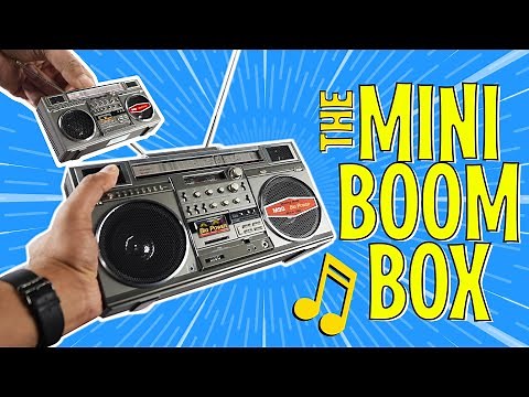 New Wave M90 Mini Blaster & Micro Stereo Boombox Unboxing and Review