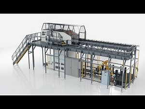 Fortis 3000 Bulk Depalletizer - Animation to Actual