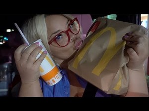LATE NIGHT DRIVE THRU MUKBANG | MCDONALD'S CAR EATING SHOW