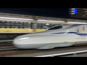【東海道新幹線】 駅通過シーン集 (遠征撮影 最高時速285km) 静岡・神奈川県 (JR東海) Tokaido Shinkansen Passing at high speed 【N700系】