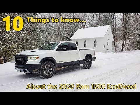 10 Things to Know About the 2020 Ram 1500 EcoDiesel