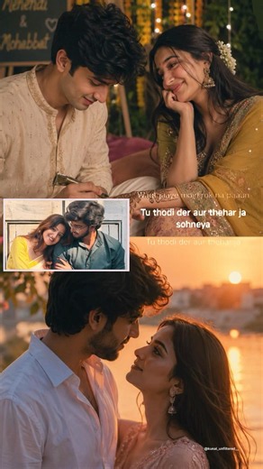 Thodi Der Lyrics | Thodi Der Couple Reels | How To Use VN Code | Tu Thodi Der Aur Thehar Ja Sohneya