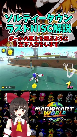 【マリカ解説】ソルティータウンラストNISC解説 #マリオカートワールド #ゆっくり実況