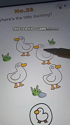 Find the Little Duckling | Brain Out Level 23 Solutions
