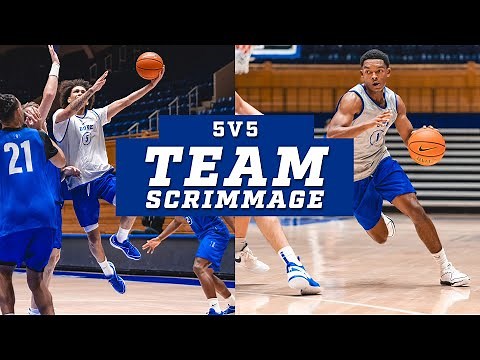 Duke Basketball 2023-24: 1st Scrimmage with Officials (9/29/23)