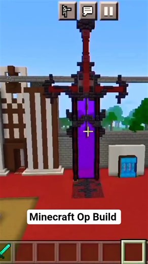 This OP Minecraft Build is Next Level 🔥 #ytshorts #minecraft #minecraftbuild