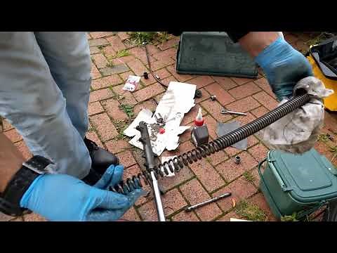 Fork Seal Replacement, Honda cb125f