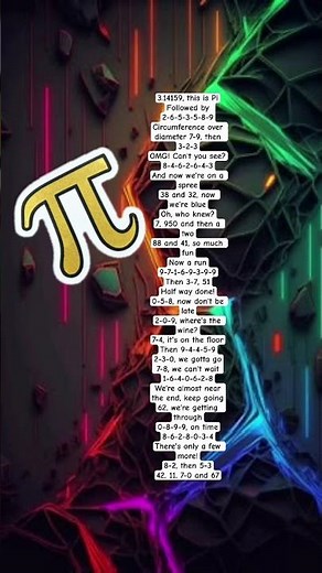 The pi song by ‪@AsapSCIENCE‬
