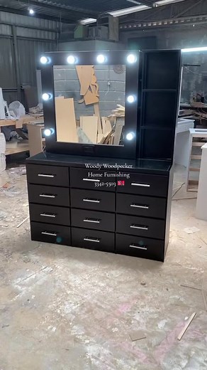 Draw Dresser with Lights & Mirror | Order Now!