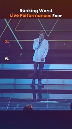 Zero.Context on Instagram: "This video is a fast-paced compilation ranking some of the most awkward and "worst" live singing performances caught on camera, primarily from talent shows like The X Factor and Idol. The clips range from singers struggling to hit high notes and forgetting lyrics to bizarre vocal choices that leave the judges visibly confused or holding back laughter. Each performance is assigned a rank from six to one, accompanied by humorous captions and memes—like the "Like brain m