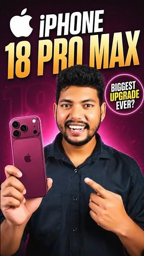 🔥 iPhone 18 Pro Max Leaks Telugu | 2nm Chip, Huge Battery Upgrade 😱
