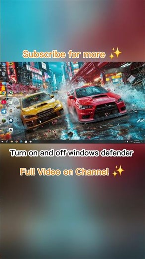 How to disable windows defender in pc/Laptop #pctricks #windows #shorts