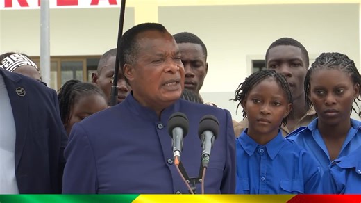 À l’issue de la cérémonie d’inauguration du complexe scolaire de la Liberté, et répondant aux questions des journalistes, le Président de la République, Denis SASSOU-N’GUESSO, a fixé l’opinion sur la légalité et le bien fondé de l’opération spéciale de lutte contre le grand banditisme menée par la DGSP dans le pays. | Présidence de la République du Congo