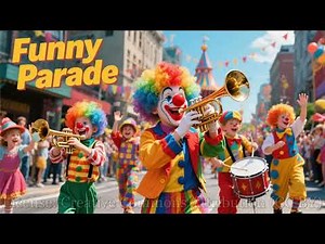 Funny Parade – Upbeat Circus Music | Happy Clown Parade, Kids Party & Carnival Background Music