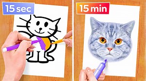 572K views · 7.7K reactions | Fun Color Drawing Challenge! DIY Painting Hacks By 123 GO!  | 123 GO | Facebook