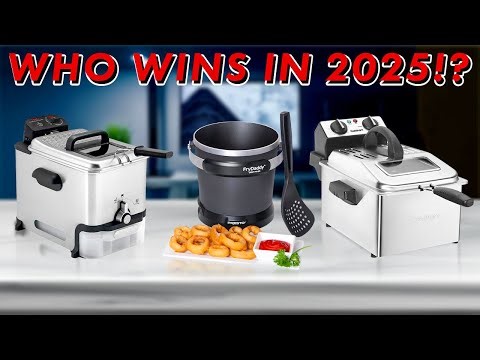 🔥 Top 5 Best DEEP FRYERS [2025] ✅ Fast Heating / Crisp Results / Easy Cleaning