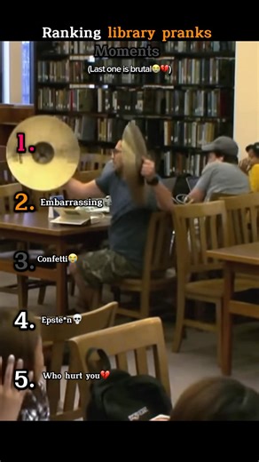 Ranking library pranks #shorts