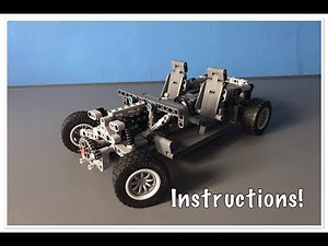 LEGO Technic Simple Chassis MOC - building Instructions