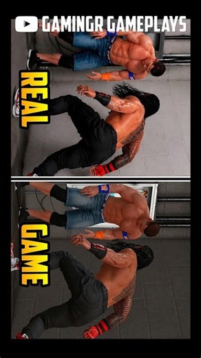WWE Finishers: Real vs WWE 2K26 Which Hits Harder #wwe2k26 #wwe #gaming