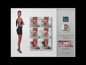 THE SIMS 4 RARE HEELS AND SHOES COLLECTION | SIMS 4 FASHION CC FOLDER+DOWNLOAD LINK