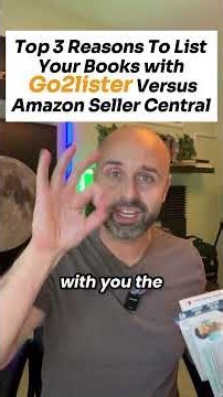 Still listing books through Amazon Seller Central? You could be wasting hours. #amazonfba