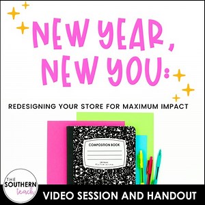 TPT Course for Sellers | Redesigning Your TPT Store