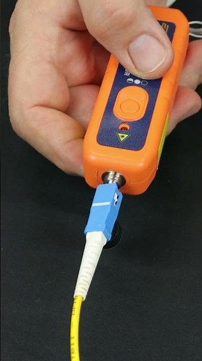 Test Your Fiber Cable with ONE Button Press!