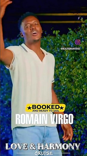 Romain Virgo Performing on Love & Harmony Cruise 2026 🔥 Reggae at Sea #LoveAndHarmonyCruise #reggae