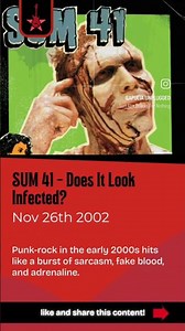 SUM 41 - Does It Look Infected? (2002) #sum41 #punkrock #punk #2000rock #DeryckWhibley #infected