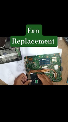 How to replace a laptop fan at Home. DIY Tech