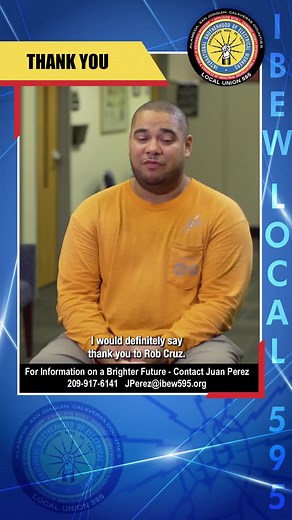 A huge thank you to the mentors!  Hear how Rob Crews and others guided this IBEW member on his path to success. #IBEW #Mentorship #Gratitude #UnionFamily | IBEW local 595 | Facebook