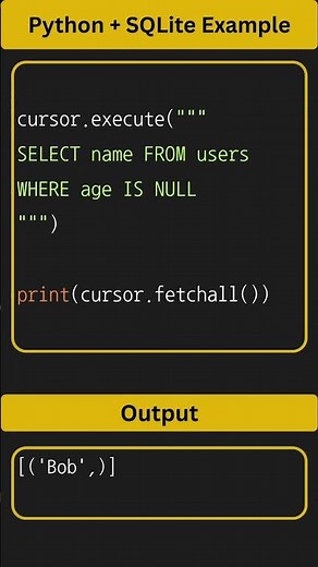 SQL NULL (Python Developers)