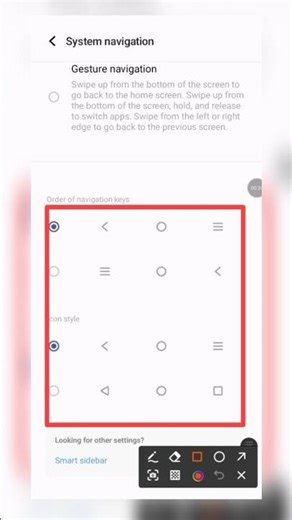 How To Change System Navigation Button?? #shorts #tips