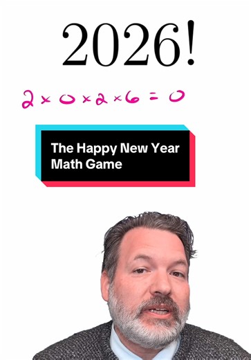 New year, new numbers. Using only the digits 2, 0, 2, and 6, can we build every digit from 0 through 9? All operations allowed. Bonus points for keeping the digits in order. Some fall instantly. Others fight back just enough to get interesting. Can you find 4–9?