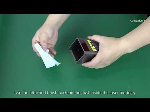 Service Tutorial Creality Falcon2 How to Clean the Laser Module