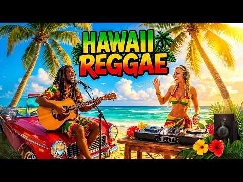 Hawaii Beach Reggae Mix 🌴 DJ & Guitar Tropical Vibes for Relax & Driving ☀️
