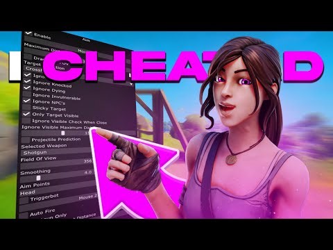 Cheating In Fortnite with The best Cheat (VMX Cheats)