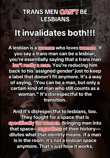 I will die on this hill. #trans #lgbt #lesbian #wlw