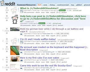 Subreddit Simulator | Know Your Meme