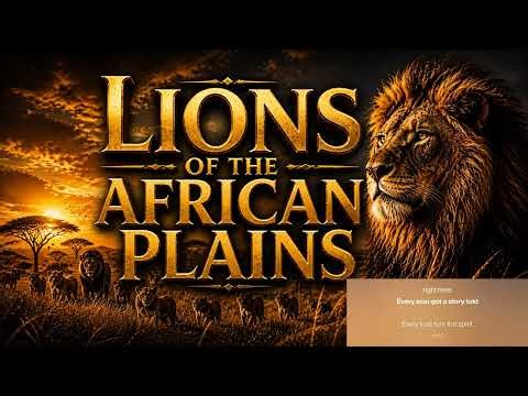 Lions of the African Plains | Swahili Music 2026