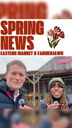 Philly 🌱 meets Capitol Hill 🥕. Philly’s Farmer Jawn will be joining the DC’s Eastern Market this spring with unique veggies and bold flavors. Farmer Jawn’s mission is rooted in regenerative farming, education, and expanding access to healthy, nutrient-rich food. Two cities, one community of growers, makers, and market-goers. We can’t wait to grow something good with you. 🌿✨ | Eastern Market