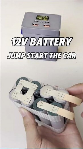 How to Make A 12V Battery to Jump Start Your Car!