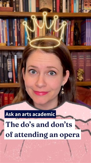 Attending your first opera? Here are a few do's and don'ts 🎶 Opera singer, librettist and researcher Dr Caitlin Vincent from our School of Culture and Communication shares her top tips, inspired by her upcoming book 'Opera Wars', which pulls back the curtain on the drama, beauty and economic challenges that have kept this art form alive for centuries. Learn more about 'Opera Wars' → unimelb.me/4p20h4C | Faculty of Arts at the University of Melbourne