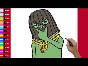 HOW TO DRAW BIG DILL FROM FORTNITE | EASY STEP BY STEP