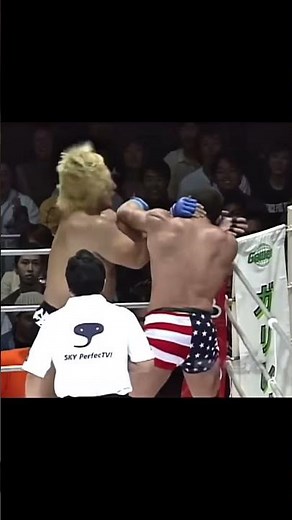 Don Frye vs. Yoshihiro Takayama, at PRIDE 21 in 2002 #mma #pridematch #fightnetwork #mmauk