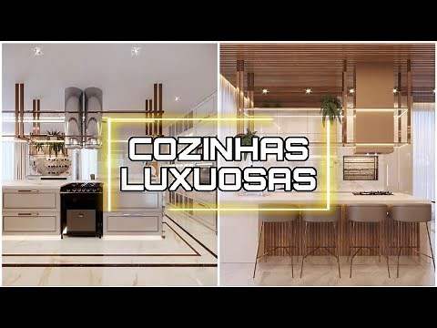 TENDÊNCIA DE COZINHA DE LUXO | TOP 40 COZINHAS MODERNAS | COZINHA DE RICO #cozinha