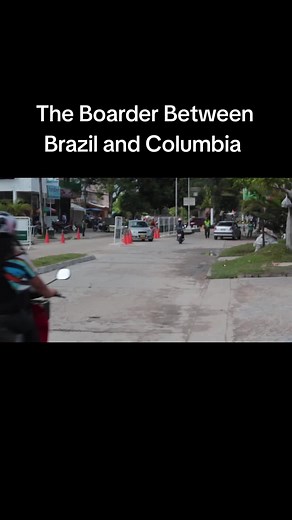 The Border Between Brazil and Columbia