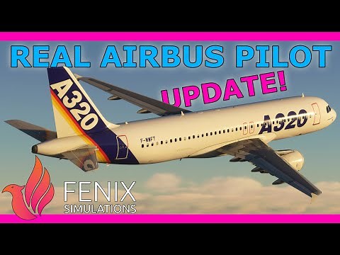 Fenix Simulations A320 CPDLC & Liveries! With a Real Airbus Pilot
